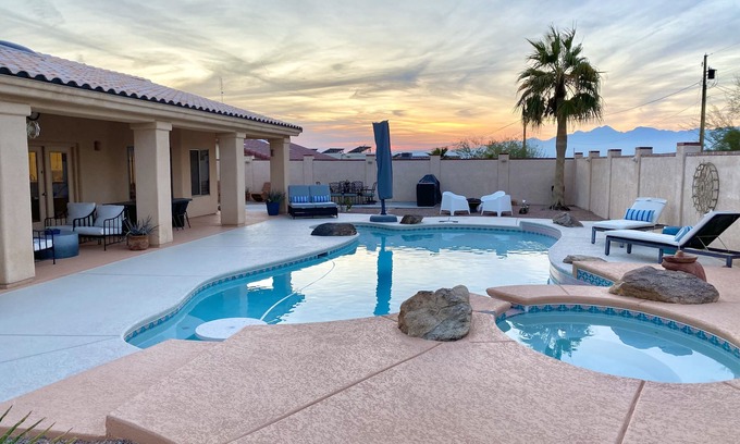 Lake Havasu City House | Lakeside Luxe - Private Pool Home