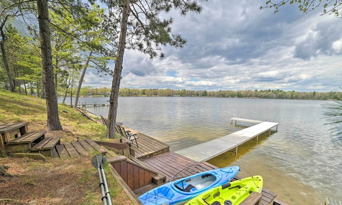 National City Cottage | Lakeside National City House w/ Private Dock!