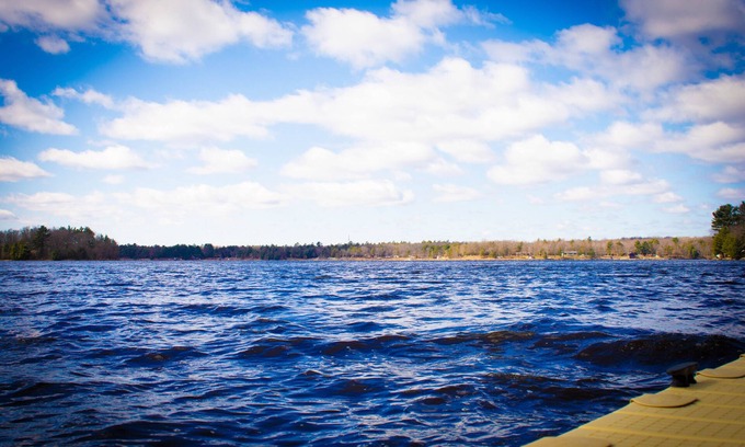 Neillsville Cabin | Lakeside Retreat with Private Docks, Hot Tub, Scenic Views and Near Trails
