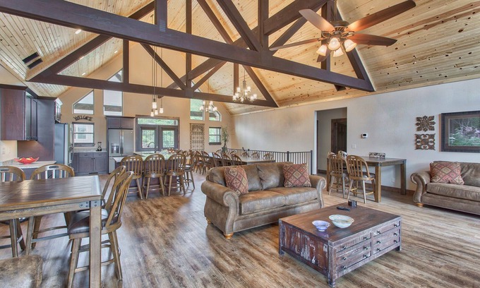 Indian Point Cabin | Lakeview Deck| Game Room | Multi- Pool | Boat Slip