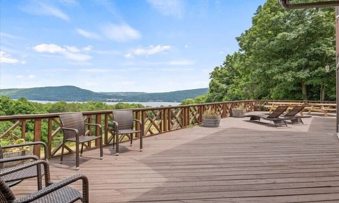 Naples House | Lakeview Lodge: w/hot tub and amazing lake views!