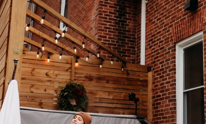 Hamilton Township House | Lakeview Luxury Farmhouse Retreat + Hot Tub