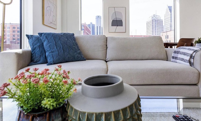 Greektown Historic District Apartment | Landing at eXchange - 2 Bedrooms in Downtown De.