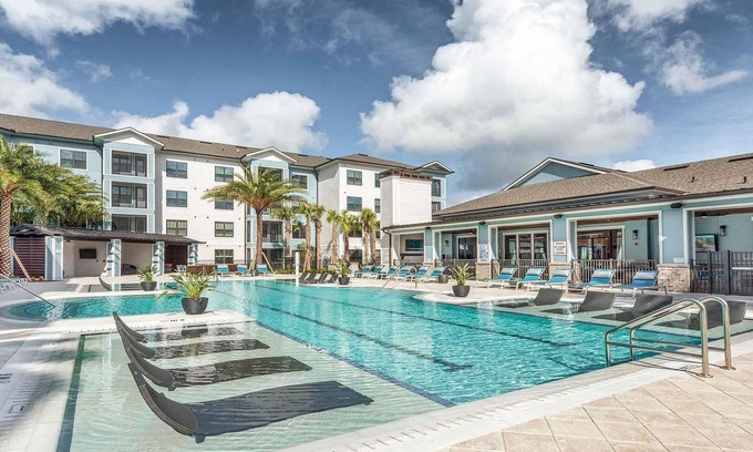 Florida Central Atlantic Coast Apartment | Landing | Chic 1BD, Gym, Pool