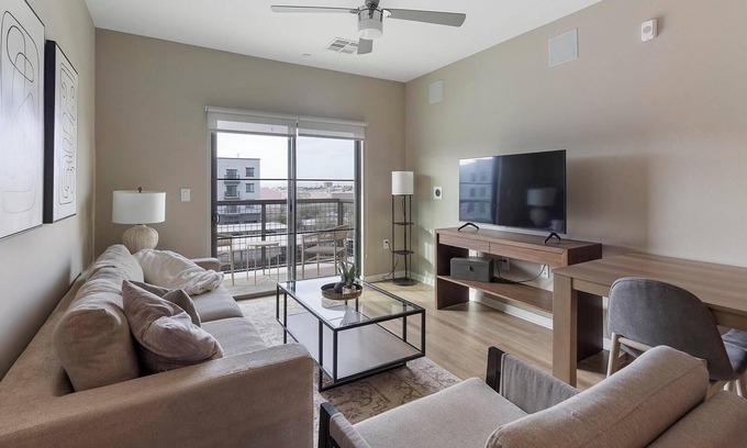 Warehouse District Apartment | Landing | Chic 2BD, Clubhouse, Rooftop Lounge