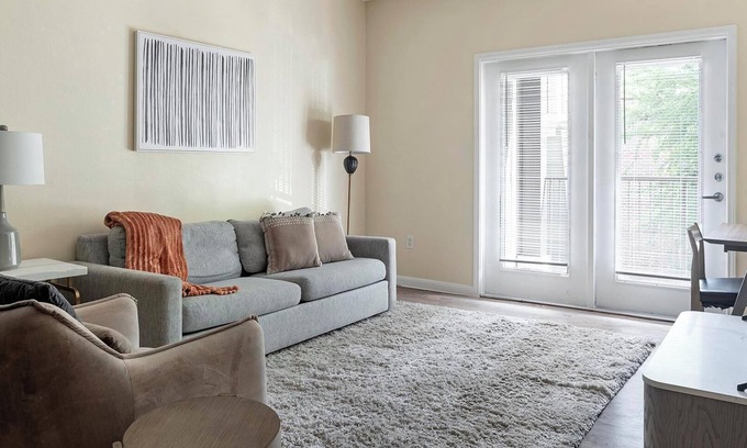 Sweetbriar Apartment | Landing | Chic 2BD, Pool, Gym
