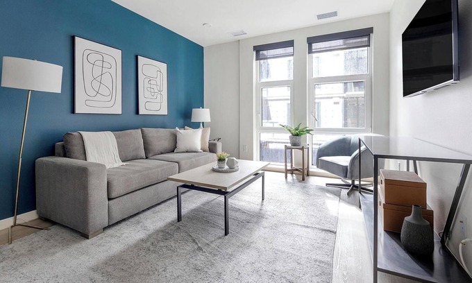 Civic Center Apartment | Landing | Incredible 1BD, Rooftop Lounge, Gym