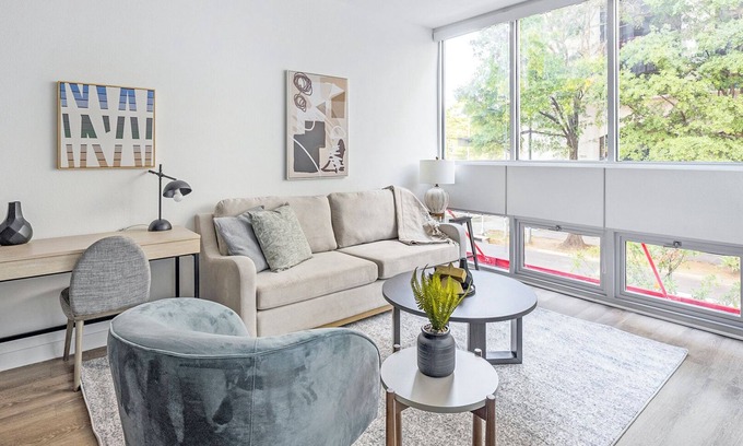 Five Points South Apartment | Landing | Incredible 2BD, Rooftop Lounge, Pool