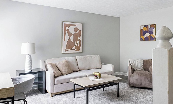Downtown Dayton Apartment | Landing | Stylish 2BD, Clubhouse, Gym