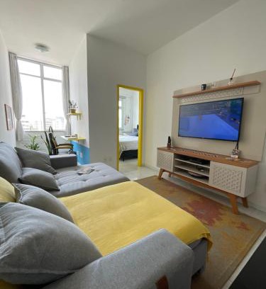 Bairro de Fatima Apartment | Lapa a 5 Minutos, Apartamento Moderno com Vista e Conforto
