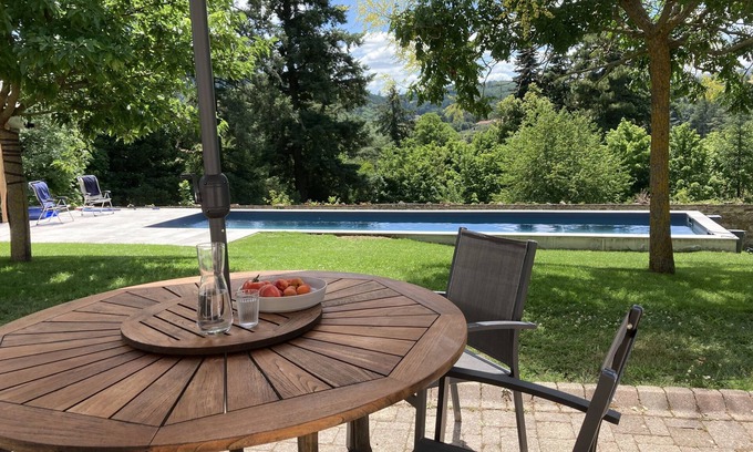 Saint-Julien-Molin-Molette House | Large house (270 m2) of contemporary architect