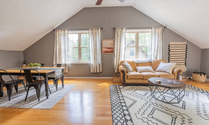 Lake Lure House | Large 2 Bedroom Home With Full Kitchen, 2 Minutes From Lake and Amenities