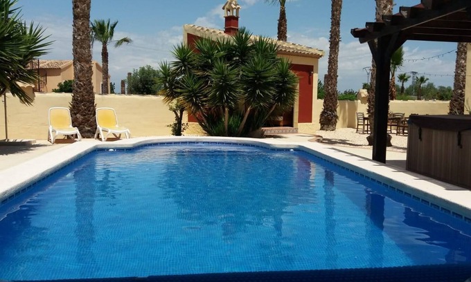 Orihuela House | Large 3 bed villa with private pool, with mountain view in rural location