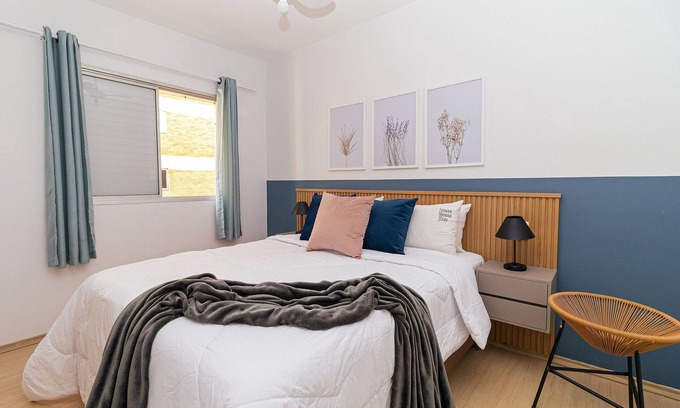Bela Vista House | Large apartment close to Hospital Sirio L.