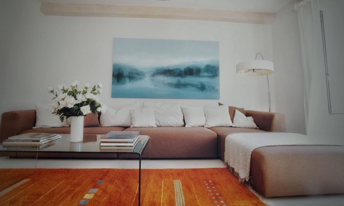 Chocerady Apartment | Large apartment in a quiet country village with river views