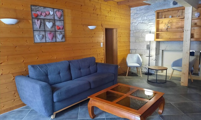 Premanon Apartment | Large apartment in village center with direct access to ski and hiking trails