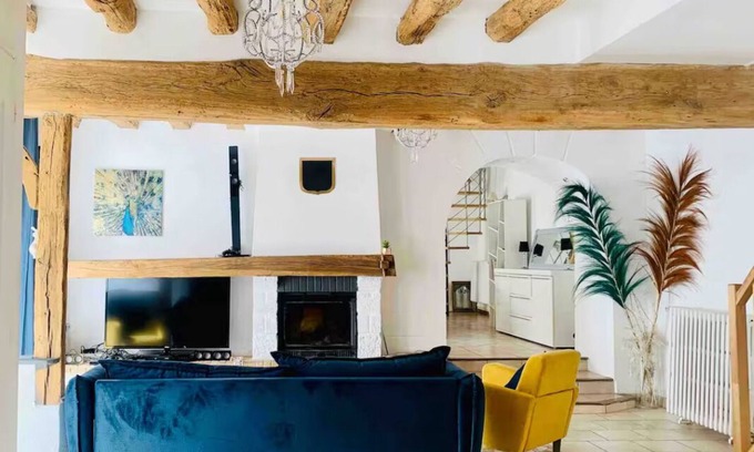 Beaumont-du-Gatinais House | Large bright cosy & authentic house 160m² - 35′ Fontainebleau, 1h15 Paris