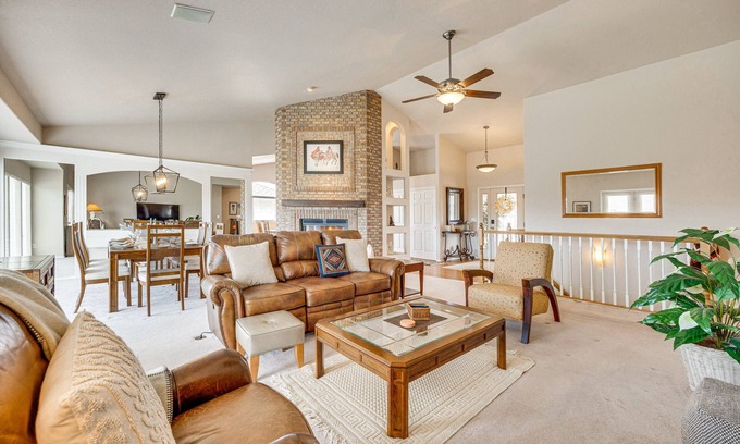 Briargate House | Large Colorado Springs Home w/View of Pikes Peak!