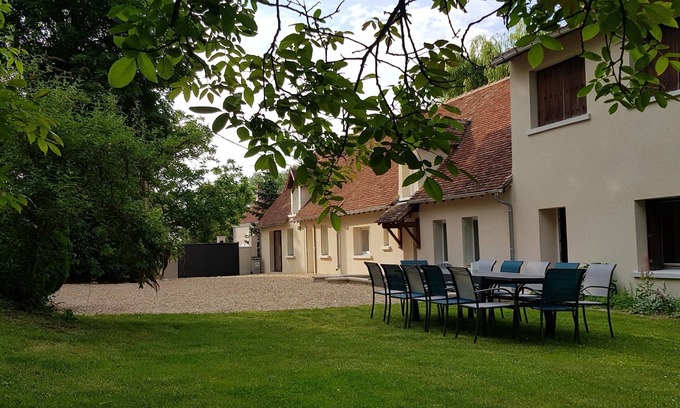 Selles-sur-Cher House | Large country cottage ideal for families or friends near Beauval Zoo
