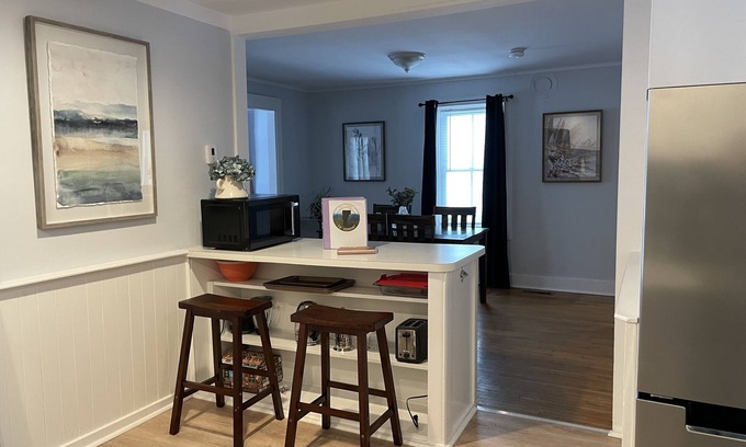 Winooski Apartment | Large cozy and peaceful apartment walk anywhere