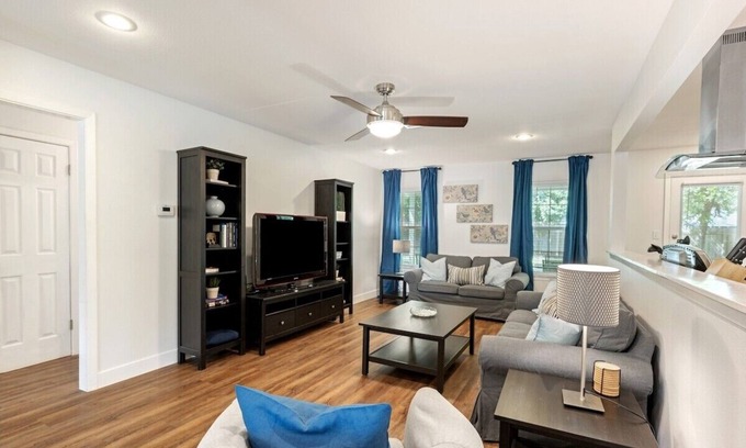 Wooten House | Large Dining, Open Floor Plan by AustinGetaways