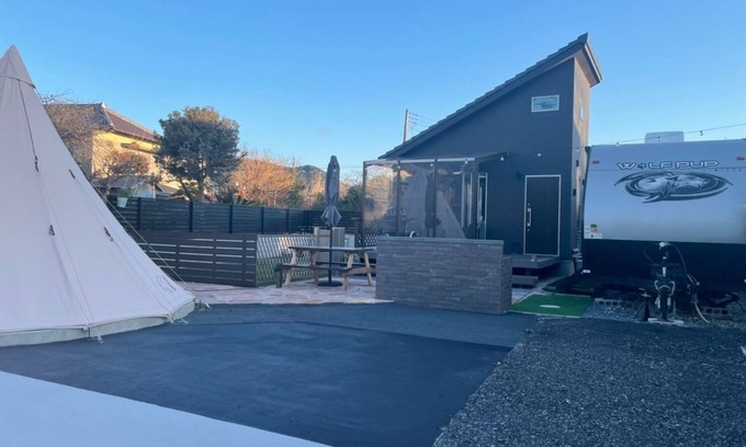 Kyonan House | Large dogs OK Ten seconds to the sea glamping 3/Awa-gun Chiba