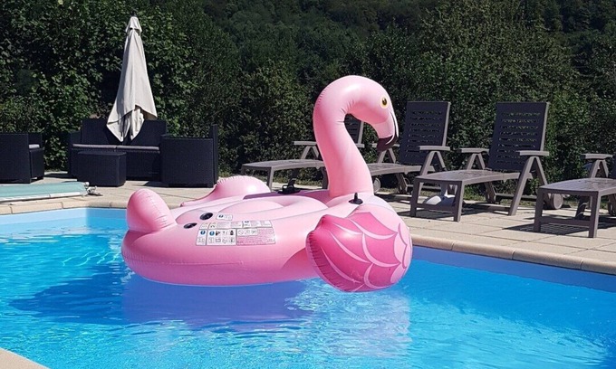 Janaillat Cottage | Large Family Gîte to Sleep 10, Heated Pool, Garden & Playarea, & Stunning Views.