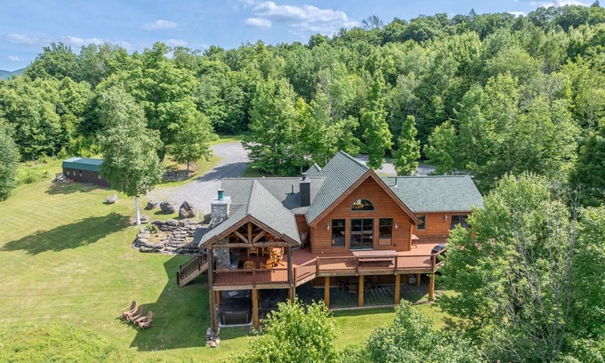 Prattsville House | Large Group Catskills Mountain Retreat near Hunter and Windham Mountains