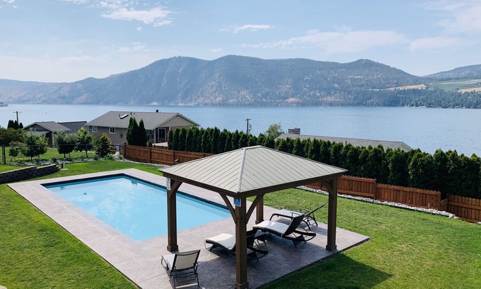 Willow Point House | Large Home with Sweeping Lake Views, Heated Private Pool and Hot Tub