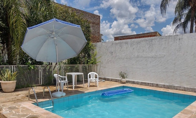 Santa Fe do Sul House | Large house with pool, barbecue, 4qts in the center!