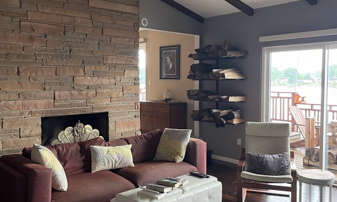 Rockford House | Large lake house with game rm, workout equip. Close to parks, trails & downtown