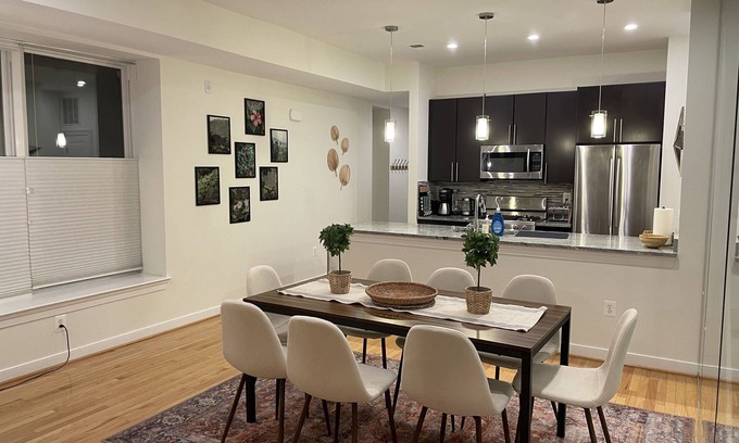 Columbia Heights House | Large, luxurious, modern townhouse located in central DC!
