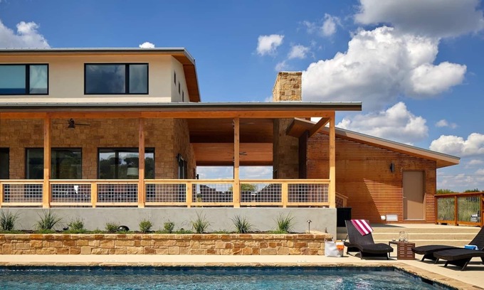 Wimberley House | Large Luxury Blanco Riverfront Home with Pool