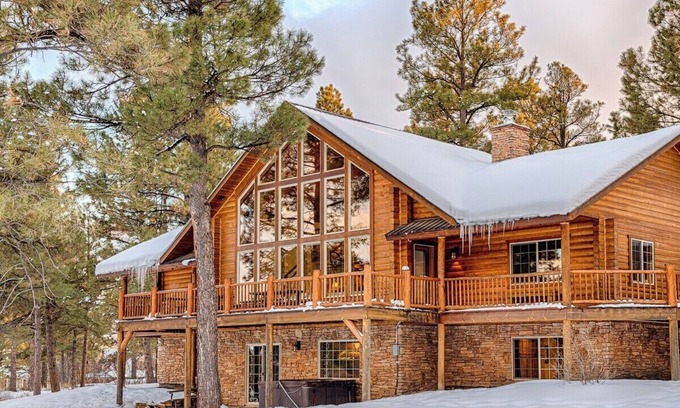 Pagosa Springs Cabin | Large Luxury Home | Hot Tub, Great Views, Game Room
