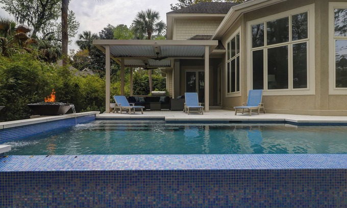 Oceanside House | Large luxury 6bdrm, just steps to the beach, private pool, world class golf