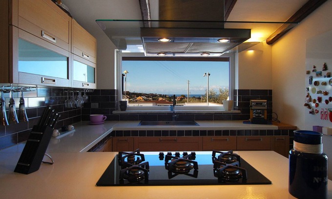 San Nicola l'Arena Villa | Large Luxury Villa with PRIVATE POOL, 4 bedrooms, 4 baths WiFi BBQ, near the SEA