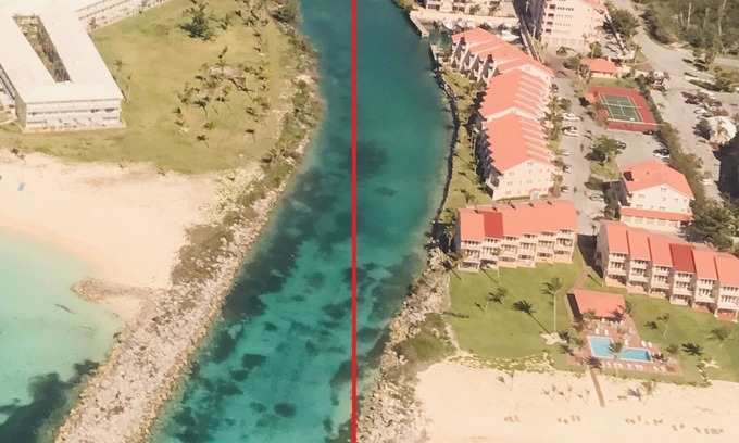 Bell Channel Bay Condo | Large Ocean View Penthouse with Private Beach