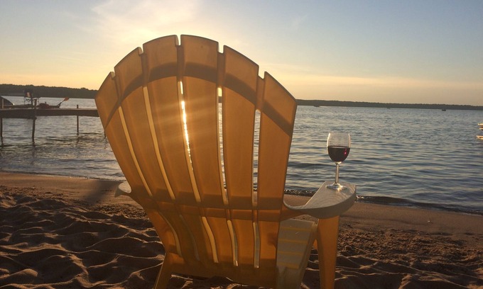 Gaylord House | Large Otsego Lake Beach-Front Home