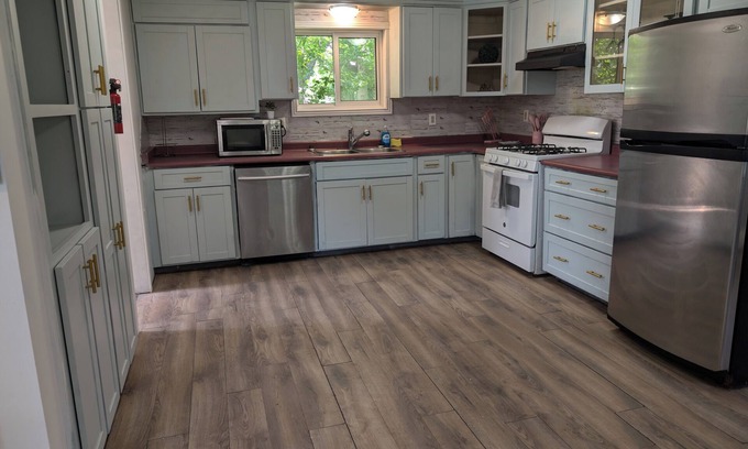 St. Williams House | Large, peaceful, and centrally located home in St. Williams, Ontario.