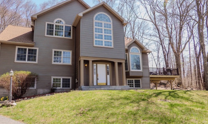 Staatsburg House | Large private countryside escape, nestled on 3 private acres, pond, private.