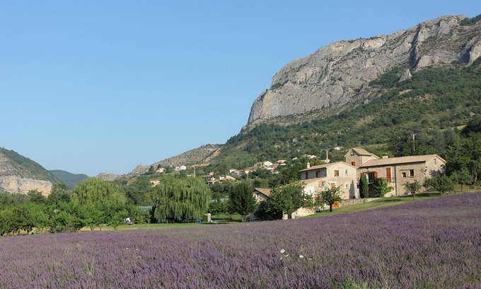 Orpierre House | Large Provencal house, huge garden and lavender (Le Moulin, Maison du Haut)