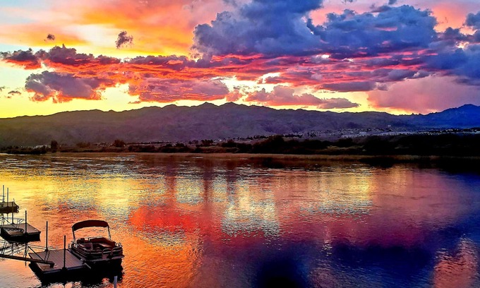 Bullhead City House | Large Riverfront with private dock, views, large lot and in a prime location!