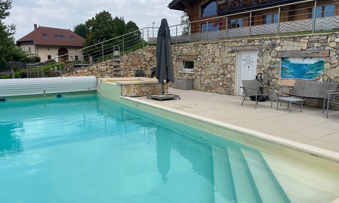 Viuz-la-Chiesaz Ski Chalet | Large Savoyard chalet. 15 mn from Lake Annecy at the foot of the Semnoz ski resort.