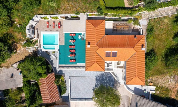 Vinodolska opcina Villa | large stately villa with wellness and heated infinity pool