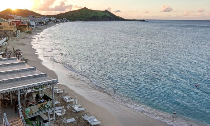 Grand Case Apartment | Large Studio with Balcony and Sea View Grand Case