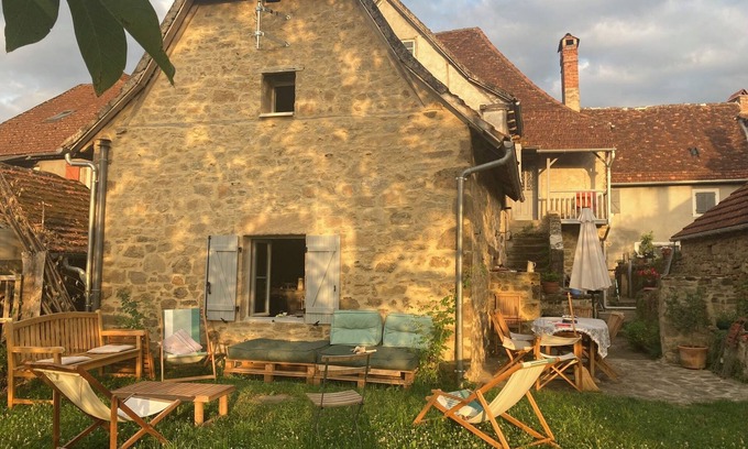 Astaillac House | Large traditional stone house with breathtaking views