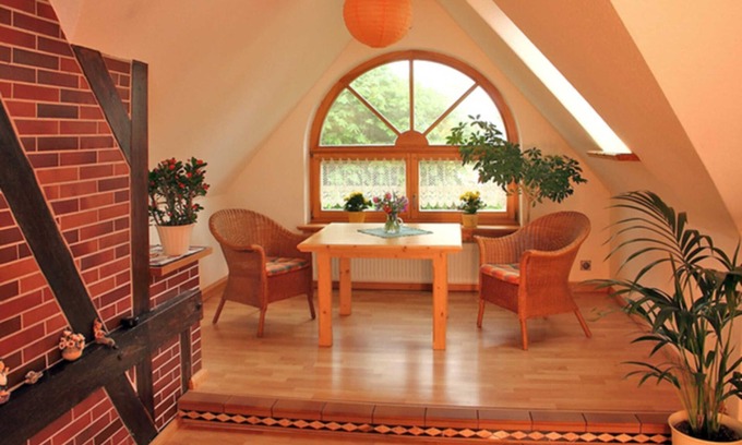 Gross Mohrdorf Apartment | Large vacation apartment - romantic vacation apartments in an old farmhouse
