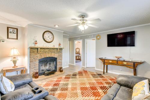 Hot Springs House | Large Yard and Fire Pit Hot Springs Home