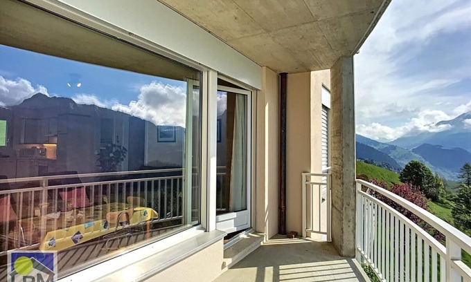 Leysin Apartment | Larges Horizons 212 Nice 3 rooms apartment, 80m2 (max. 5 people) in 1st floor of a residence at abou