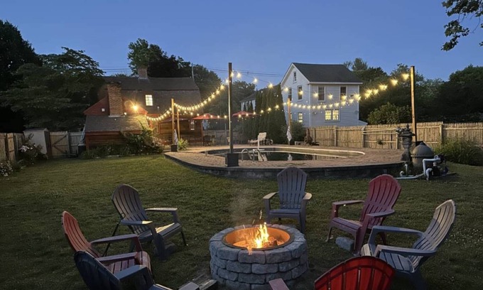 Stonington House | Last House - Colonial Home w/Pool, River Views